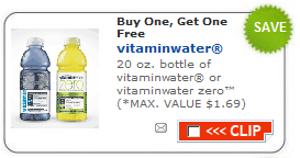 *HOT* Buy One, Get One FREE Vitamin Water Printable Coupon