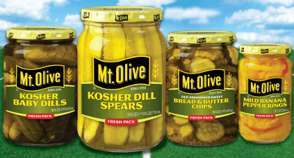 Mt. Olive Coupons - Sign Up For Newsletter