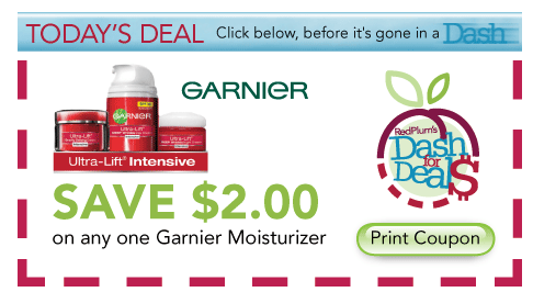 $2/1 Garnier Moisturizer Coupon