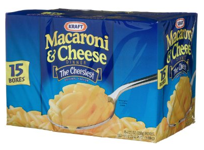 Kraft Macs Cheese Blue Box