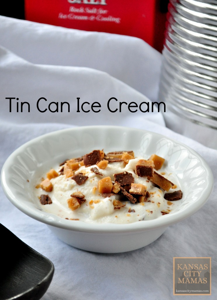 Tin Can Homemade Ice Cream Recipe | Kansas City Mamas