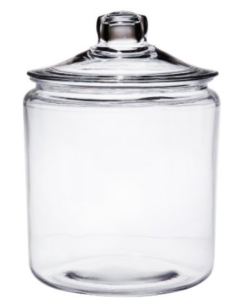 Anchor Hocking Glass Jar