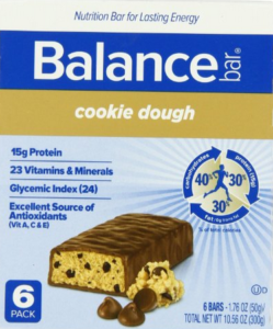 Balance Cookie Dough Bars