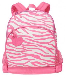 Zebra Stripe Backpack