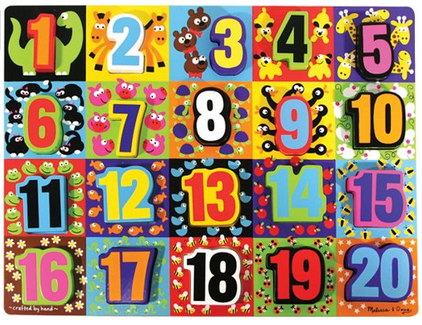 Melissa and Doug Chunky Numbers Puzzle