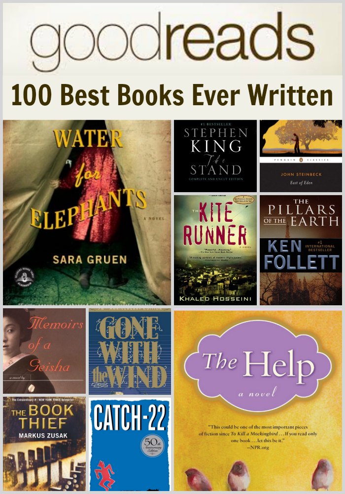 Good Reads 100 Best Books Ever Written