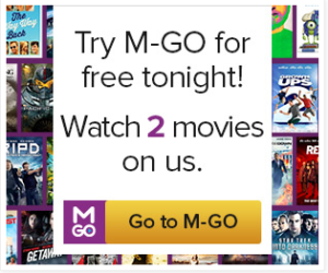 M-Go Two Movies For Free Offer