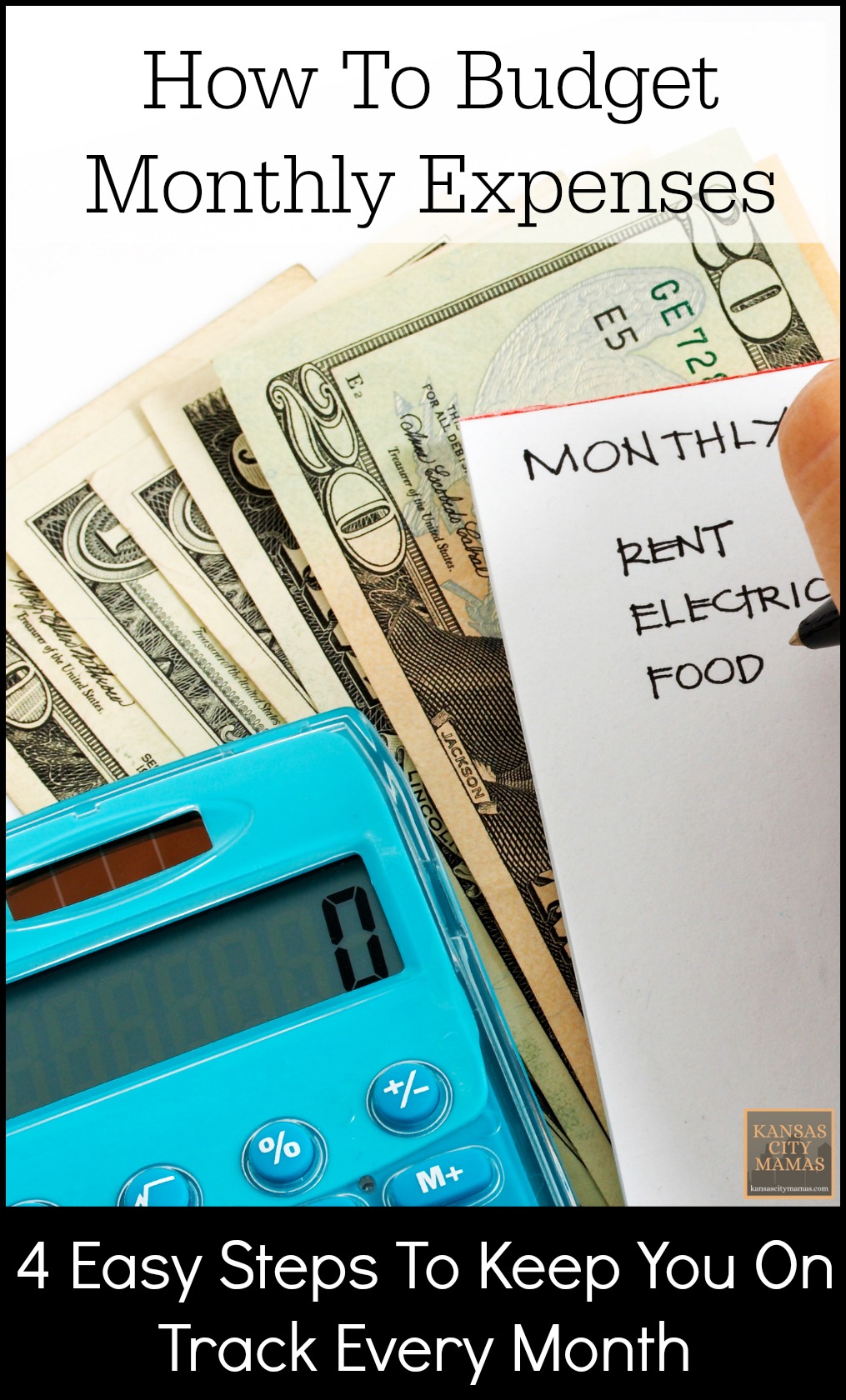 How To Budget Monthly Expenses | KansasCityMamas.com