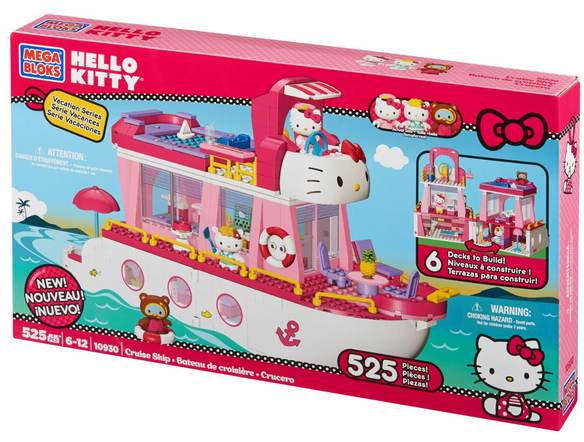 Mega Bloks Hello Kitty Cruise Ship