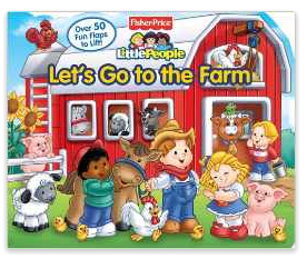 Fisher Price Little People Farm Book