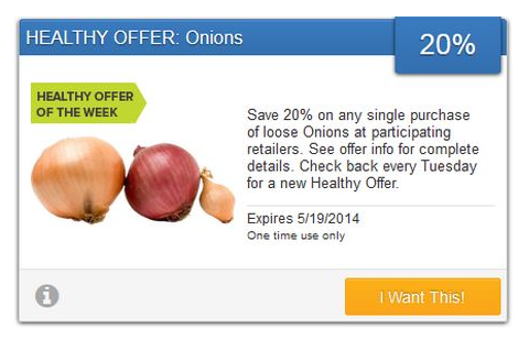 SavingStar Loose Onions