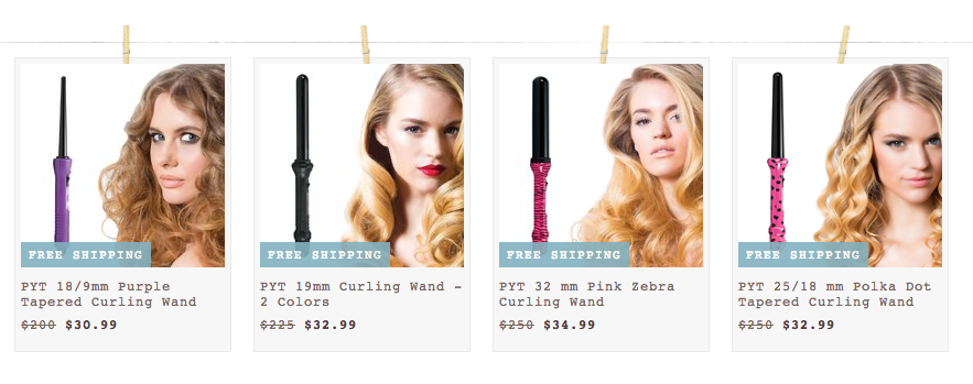 Belle Chic Curling Wands