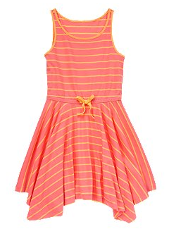 Stripe Hankerchief Dress