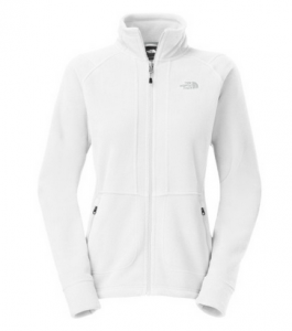 The North Face Full-Zip Fleece Jacket (White) for $55.22 - Shipped