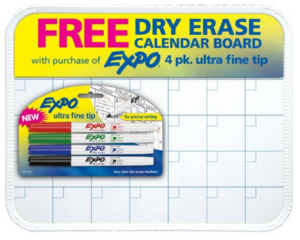 Expo Marker Dry Erase Board